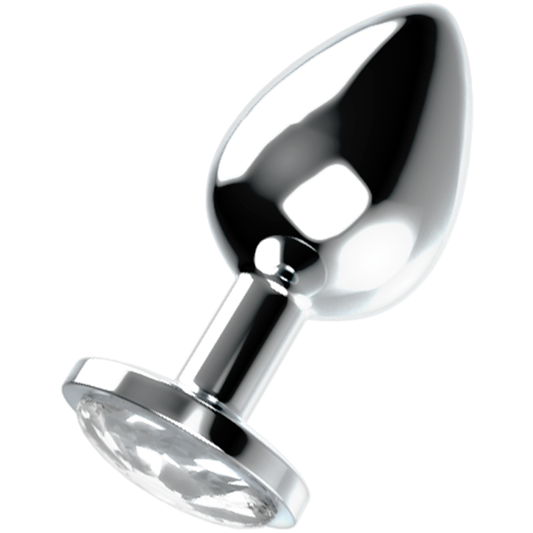 Plug anal Ohmama de acero inoxidable con cristal - calidad premium
