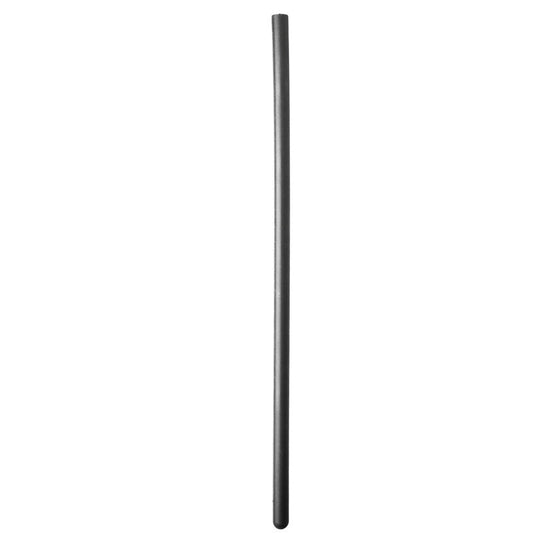Sonda uretral de silicona totalmente negra de 8 mm: sonda de placer de alta calidad