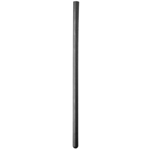 Sonda uretral de silicona negra de 10 mm.
