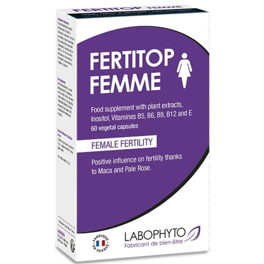 FERTITOP Suplemento Nutricional Fertilidad Mujer 60 Cápsulas