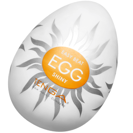 TENGA Egg Masturbator Shiny - Estructura de nube única