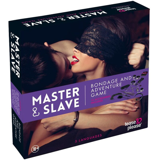Tease and Please 13 Accesorios Bondage - Púrpura - Ultimate BDSM Set