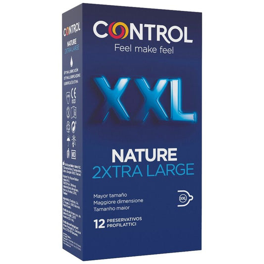 Preservativos Control Nature XXL - extra grandes y sensibles