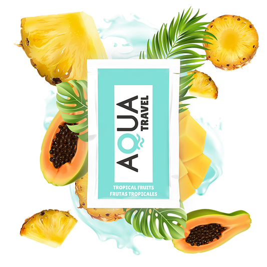 Aqua Travel Lubricante Sabor Frutas Tropicales 6ml