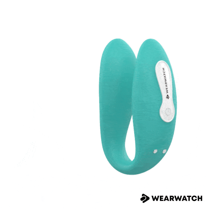 WEARWATCH Dual Pleasure WatchMe Light - Aquamarin/Coral