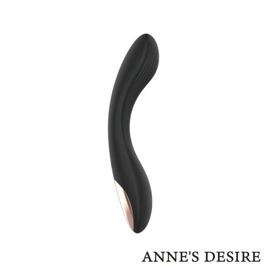 ANNE'S DESIRE Curve G-Spot Tecnología inalámbrica WATCHME - Negro/Oro