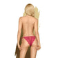 PENTHOUSE TOO HOT TO BE REAL STRING BORDEAUX S/M