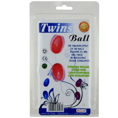 Twins Balls Anal Beads Rosa - Ana-Estimulación y Efecto Vibrador