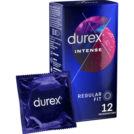 Preservativos Durex Intense Orgasmic - paquete de 12