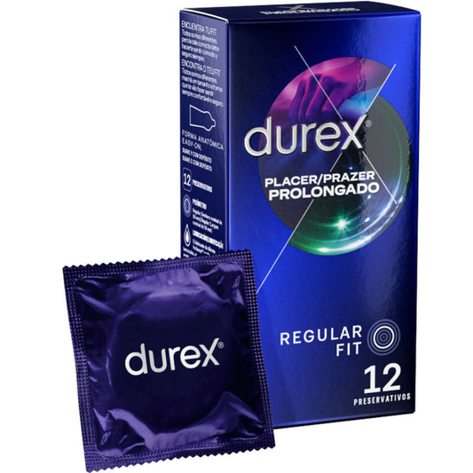 Preservativos Durex Pleasure Extendidos, 12 piezas.