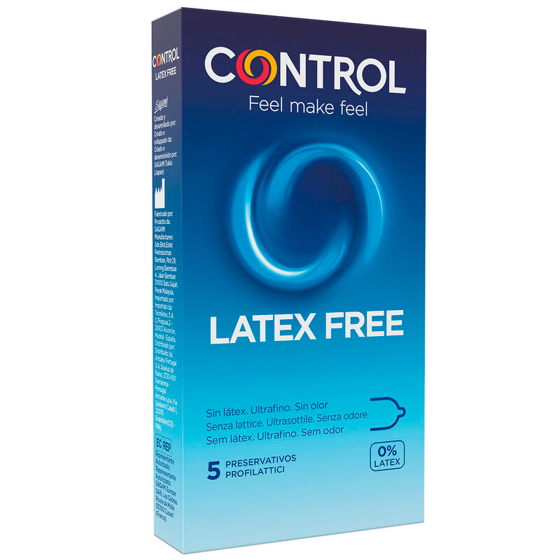 CONTROL FREE SIN LATEX CONDOMS 5 UNITS