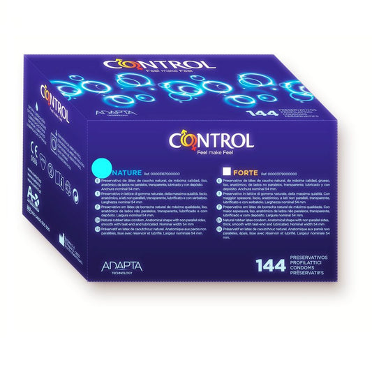 Preservativos Control Adapta Nature - paquete de 144