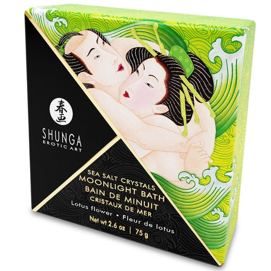 Shunga Sal de Baño Oriental Lotus 75g - Experiencia de baño sensual