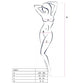 PASSION WOMAN BS017 BODYSTOCKING WHITE ONE GRÖSSE