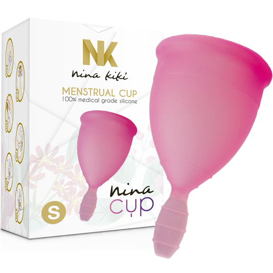 Copa menstrual NinaCup rosa | Sostenible y confortable