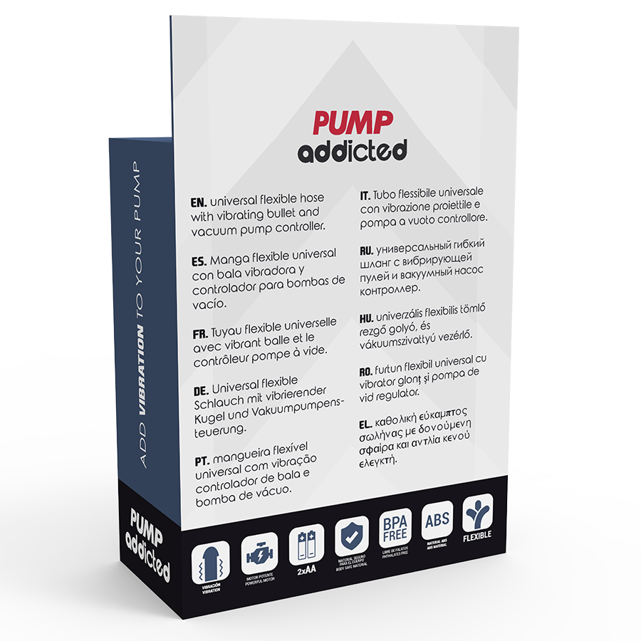 Pump Addicted Penispumpe mit Vibration Beschreibung