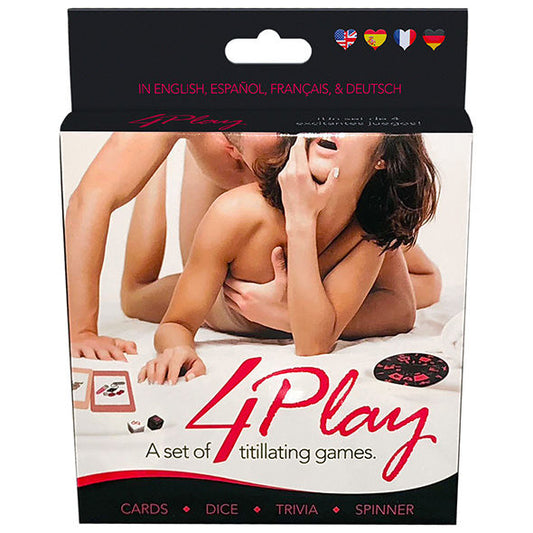 4Play Set de Juegos para juegos eróticos