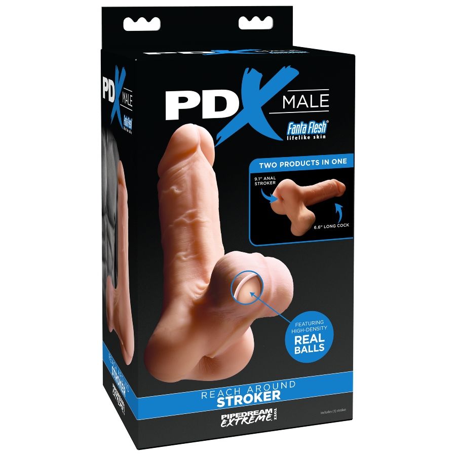 PDX Male Reach Around Stroker in der Verpackung