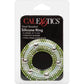 CALEX STEEL BEADED SILICONE RING XL