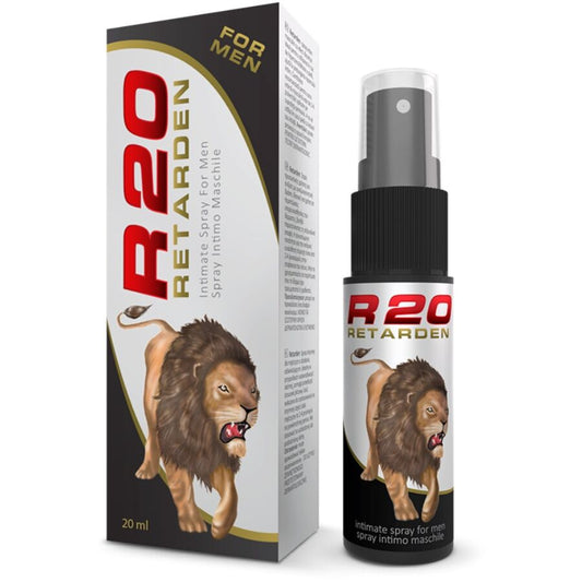 R20 Spray Retardante de Frío para Hombre 20ml