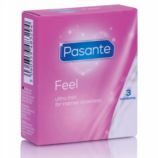 Preservativos Pasante Sensitive Feel, paquete de 3