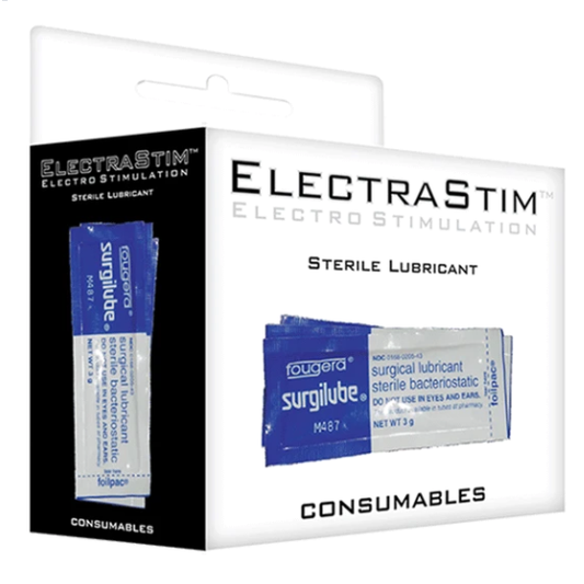 Lubricante estéril ElectraStim, paquete de 10