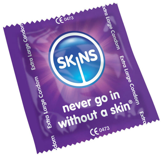 Condones Skins extragrandes: naturales, seguros y extragrandes