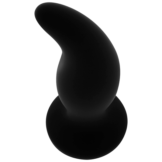 OHMAMA plug anal de silicona curvado, 12 cm